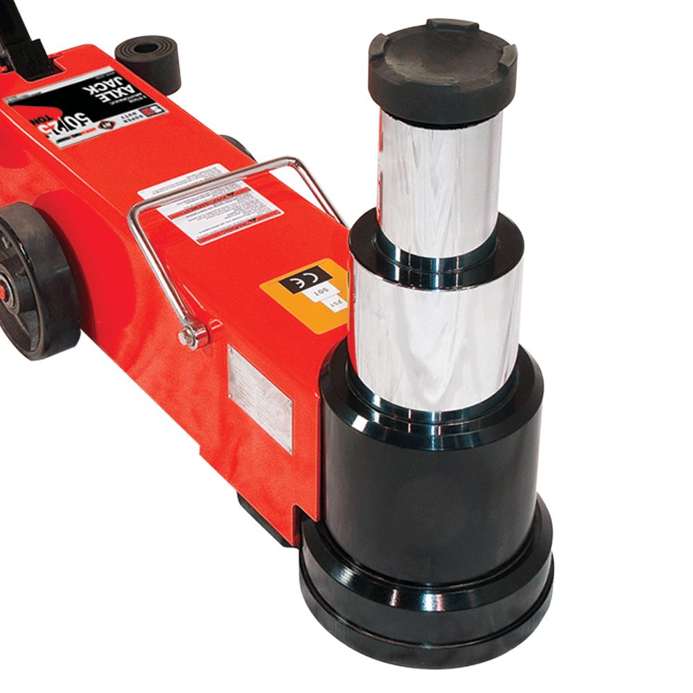 50/25-Ton 2-Stage Air/Hydraulic Axle Jack product photo