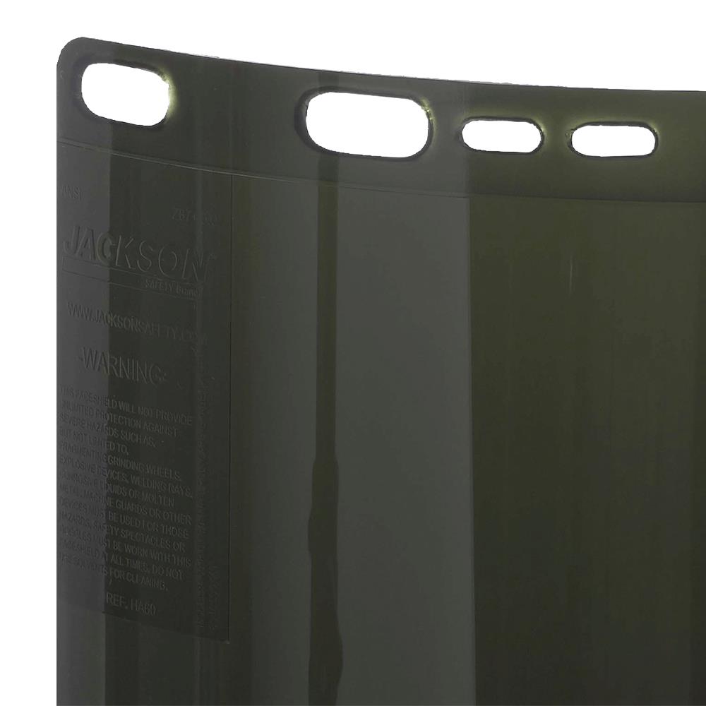 Polycarbonate IRUV 5.0 Shape B Molded Face Shield Window product photo