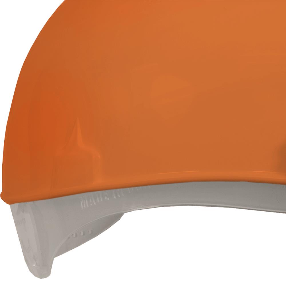 C10 Series Bump Cap with Face Shield Attachment - Orange product photo