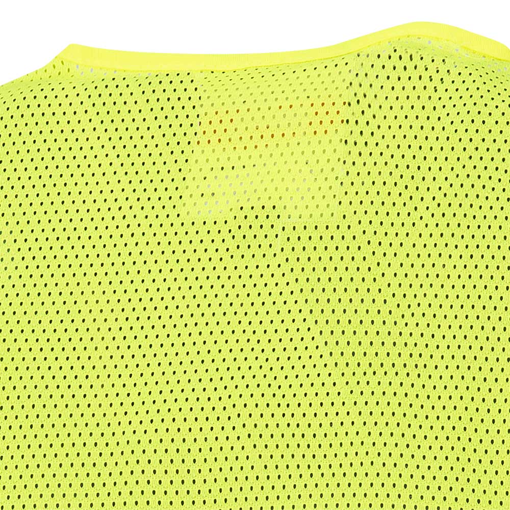 Hi-Vis Poly Mesh Safety Vest - Zipper Closure - Hi-Vis Yellow/Green - L product photo