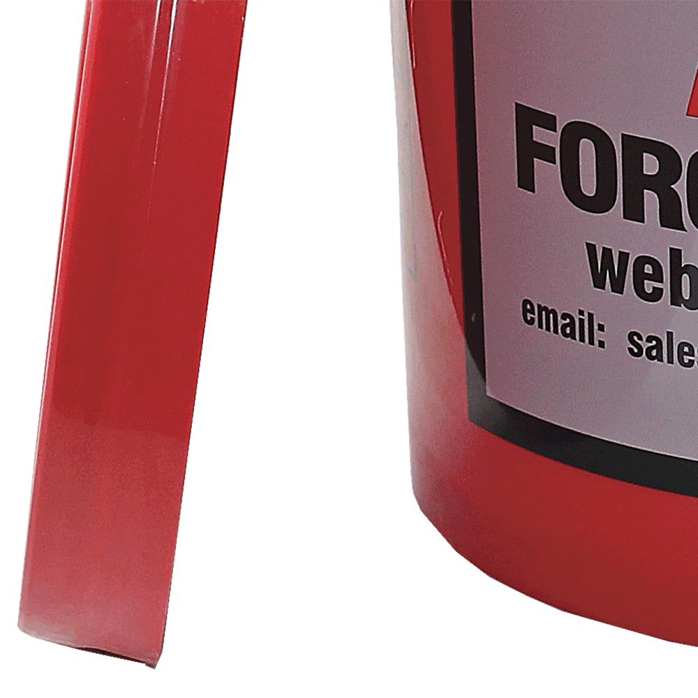 Plastic Bucket - with lid - 5 Gallon - Heavy Duty - Red product photo