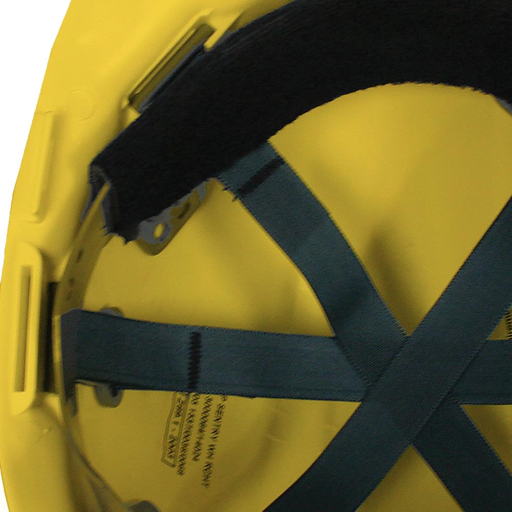 Sentry III Hard Hats - Front Brim Style - Yellow product photo