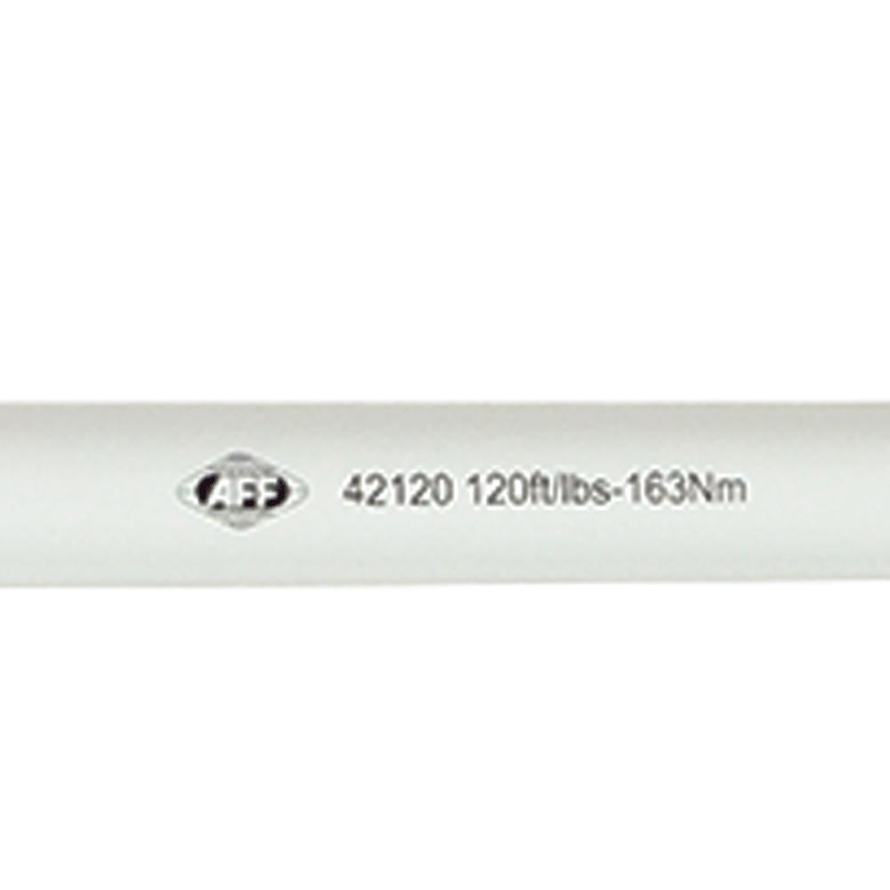 1/2" DR Torque Wrench - Preset - 120 ft-lb (163 Nm) - White product photo