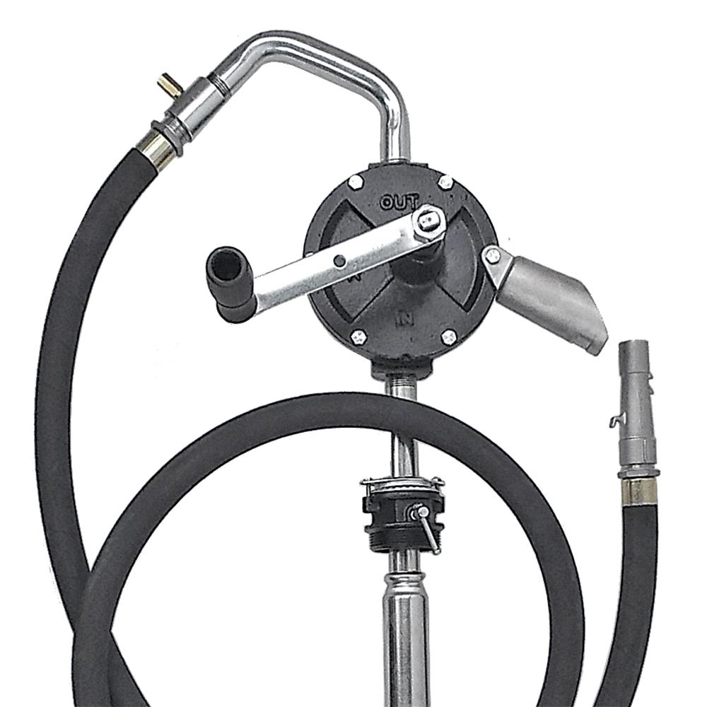 FM Approved Rotary Fuel Pump & 8' Anti-Static Hose with Non-Sparking Nozzle product photo