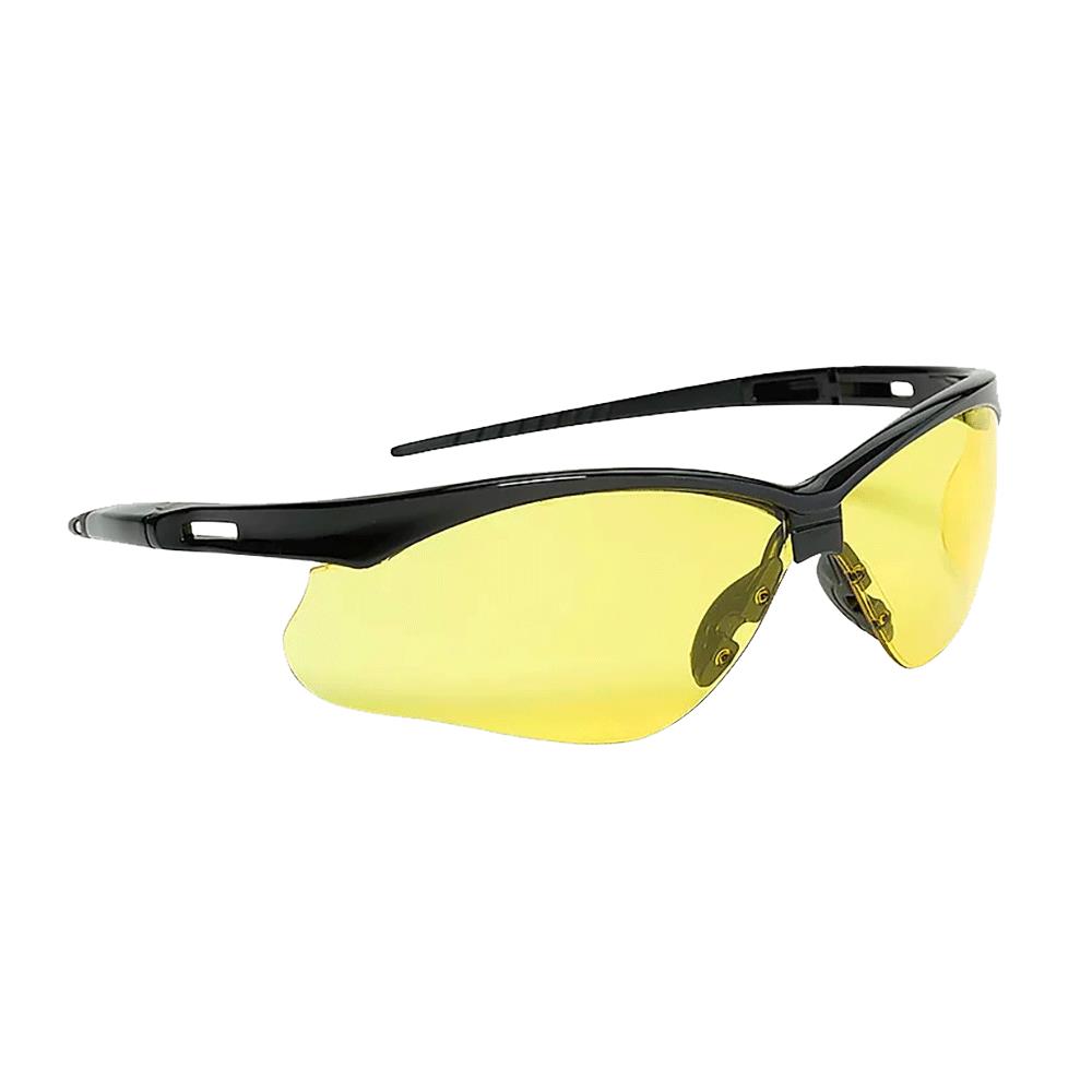 Jackson SG Safety Glasses - Black Frame - Amber Anti-Scratch Hardcoat Lens product photo