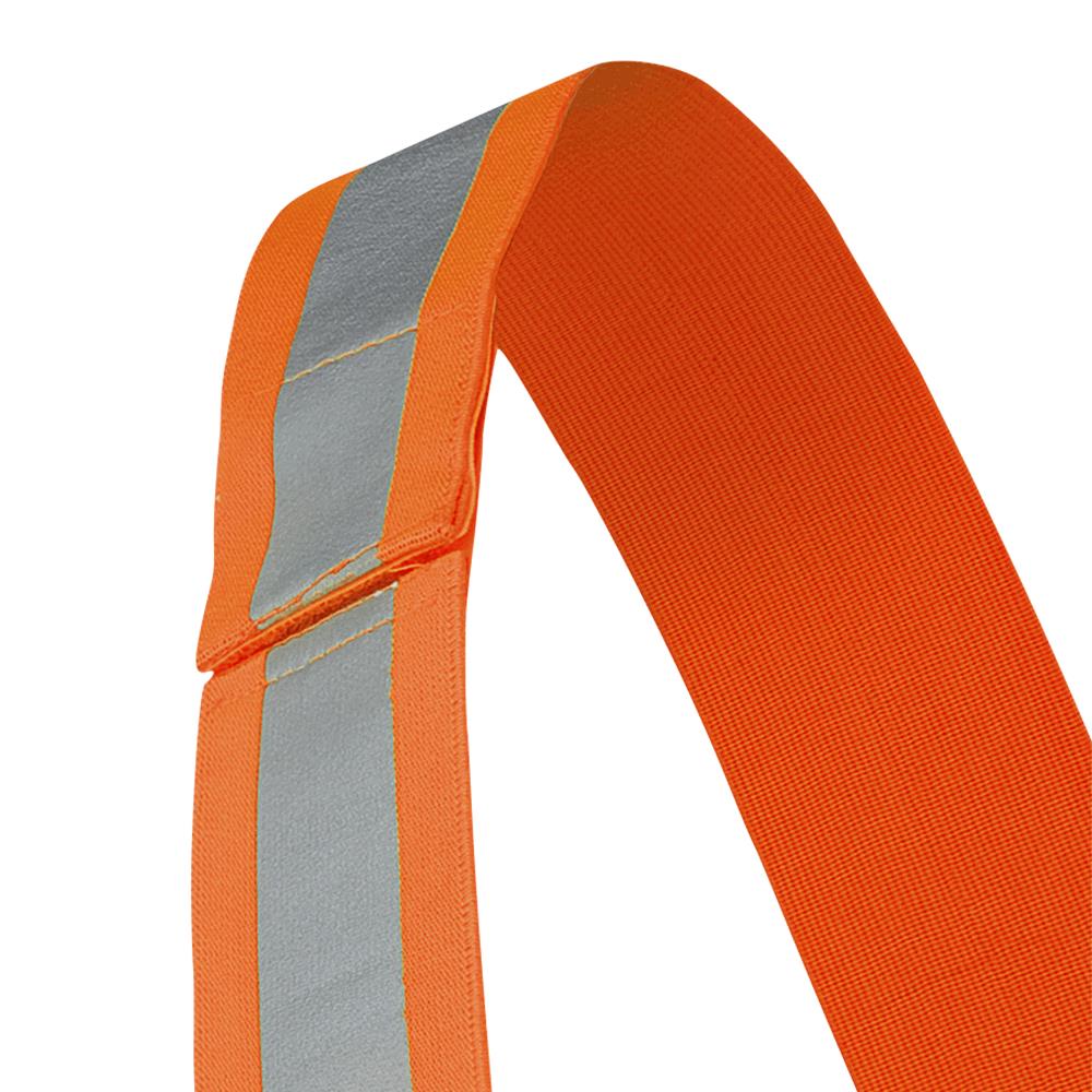 Baudrier de s&eacute;curit&eacute; haute visibilit&eacute; - 2/5 cm - Orange haute visibilit&eacute; - T/U photo du produit