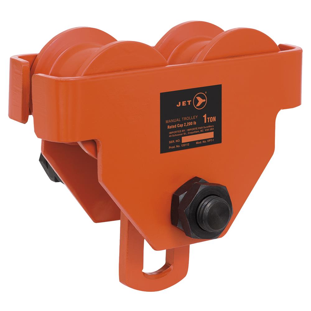 5-Ton VPT Series Manual Trolley | 120116 | Beam Clamps and Trolleys ...