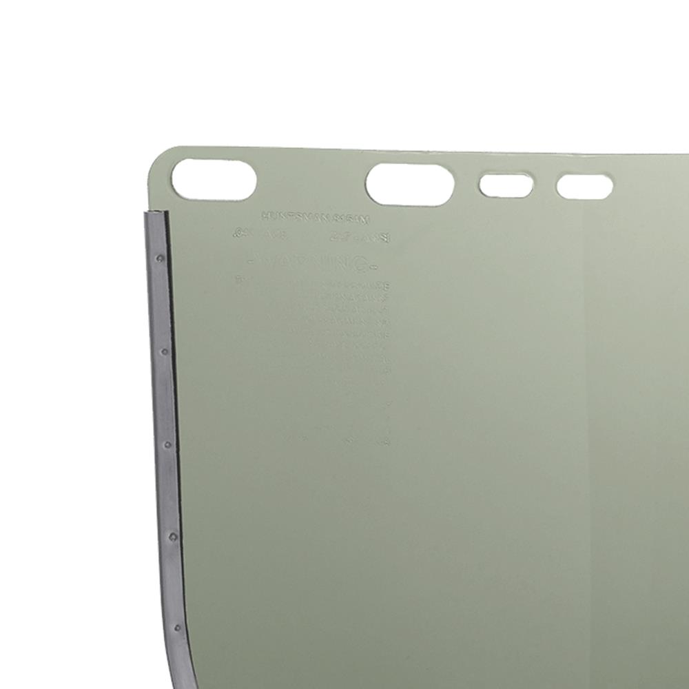 Acetate Face Shield Window - Shape D - Bound - Medium Green product photo