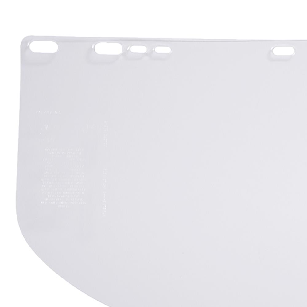 PETG Face Shield Window - Shape D - Unbound - Clear product photo