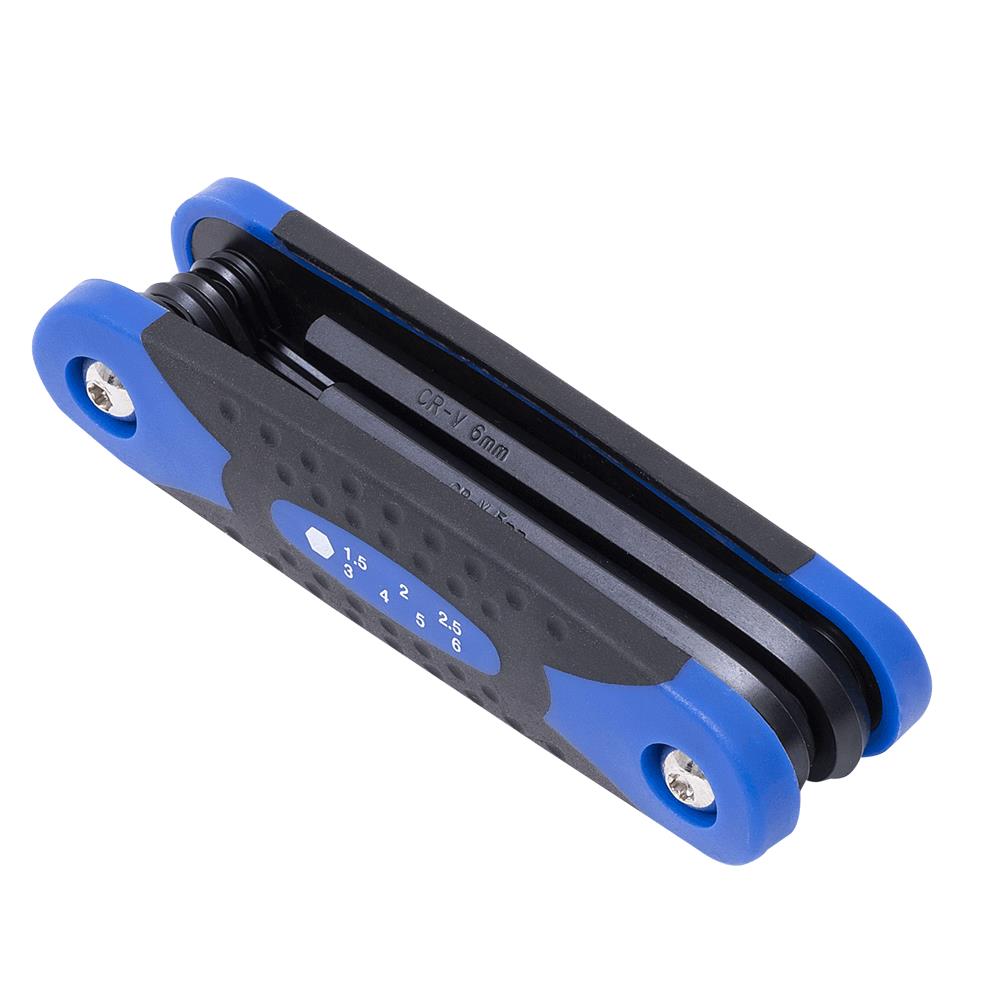 Folding Hex Key Set - Metric - 7 pc | 775153 | Hex and Torx Keys | JET ...