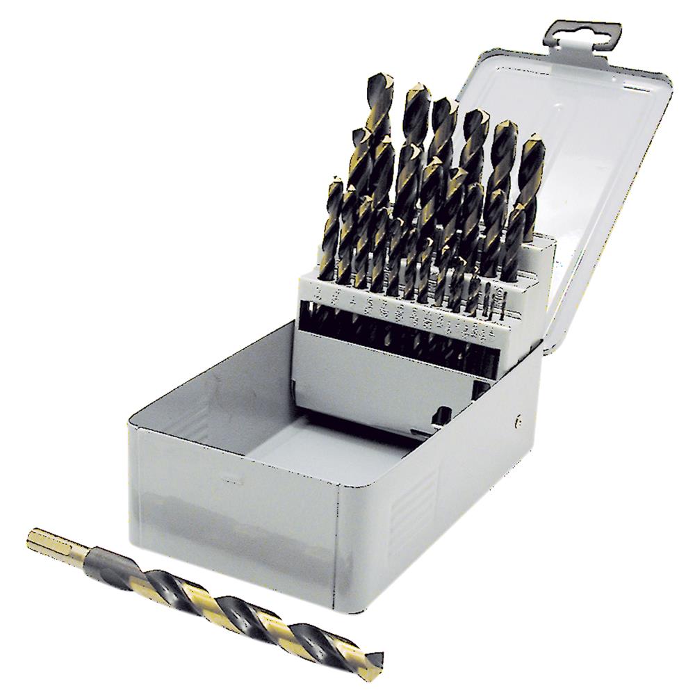 29-PC JET-KUT® B&G Reduced Shank Drill Bit Set – 135º Split Point ...