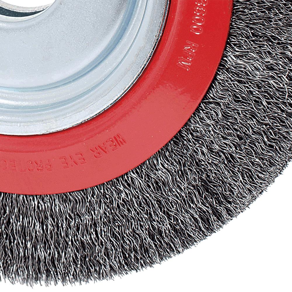 8 x 7/8 Crimped Wire Wheel | 550143 | Wire Wheel and Shaft Mounted ...