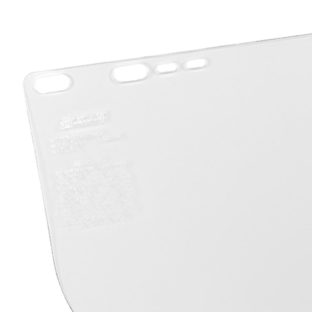 Polycarbonate Face Shield Window - Shape E - Clear product photo