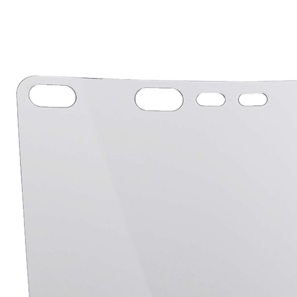 Polycarbonate Face Shield Window - Shape T - Unbound - Clear product photo