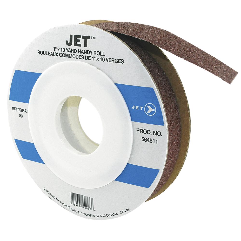 Rouleau de toile abrasif A80 &ndash; 1 po x 10 verges photo du produit
