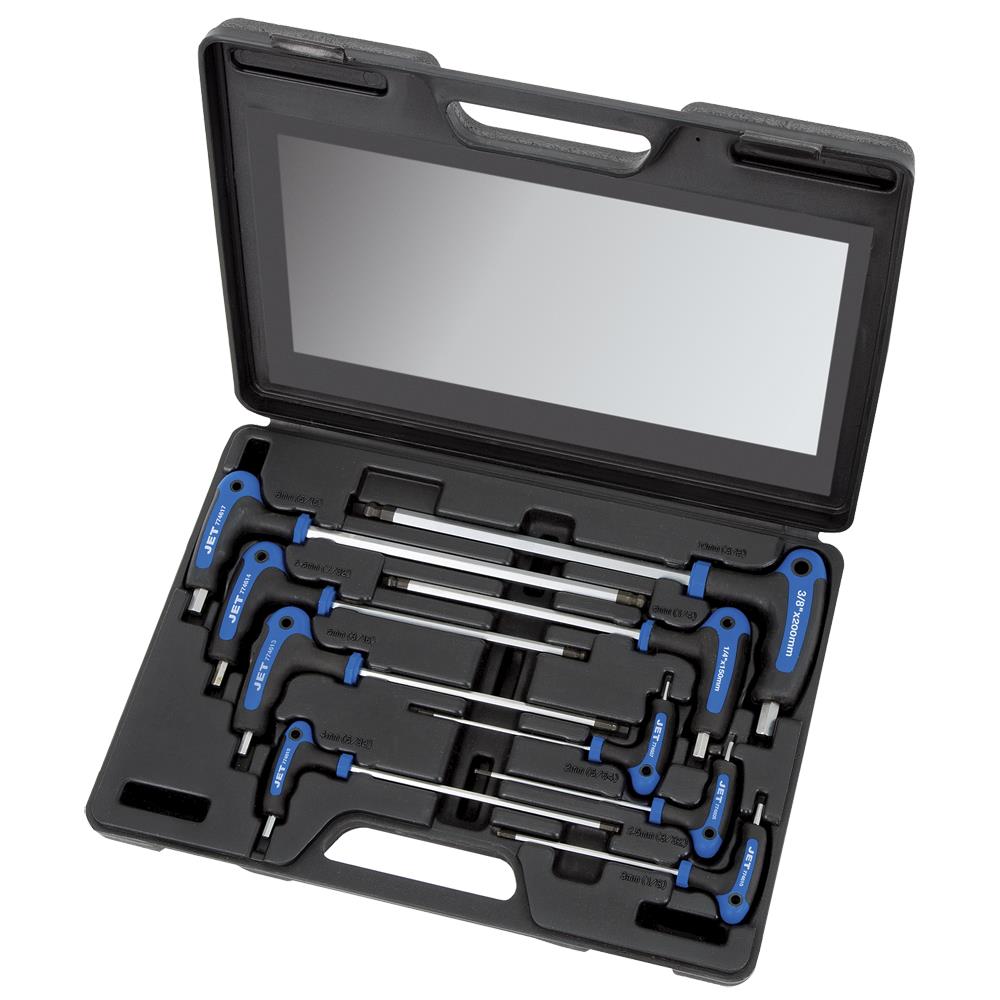 SAE Ergonomic L-Handle Ball Nose Hex Key Set - 9 pcs | 775104 | Hex and ...