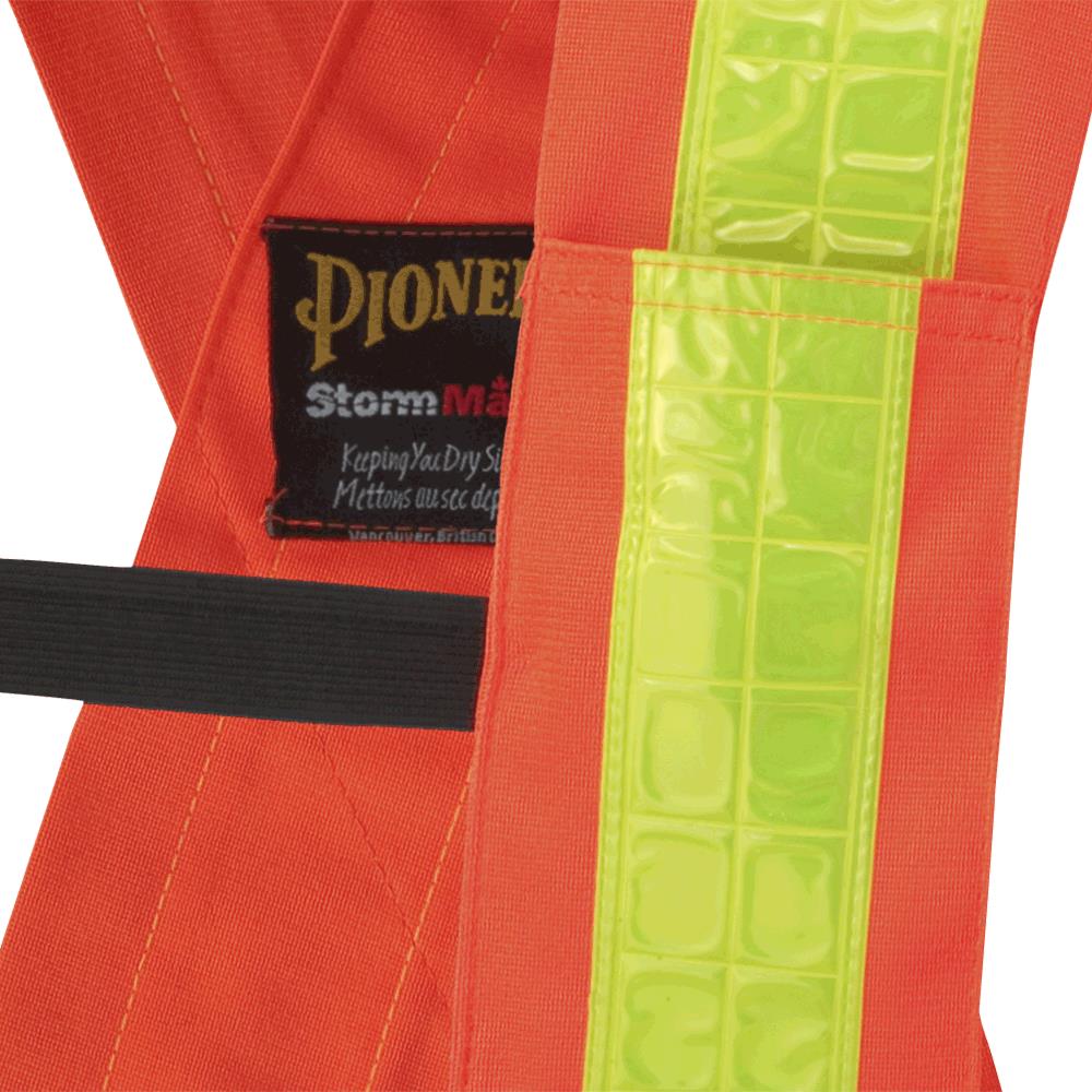 Baudrier de s&eacute;curit&eacute; r&eacute;fl&eacute;chissant en PVC haute visibilit&eacute; - orange haute visibilit&eacute; - taille unique photo du produit