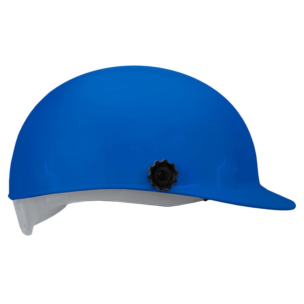 C10 Series Bump Cap with Face Shield Attachment - Blue product photo