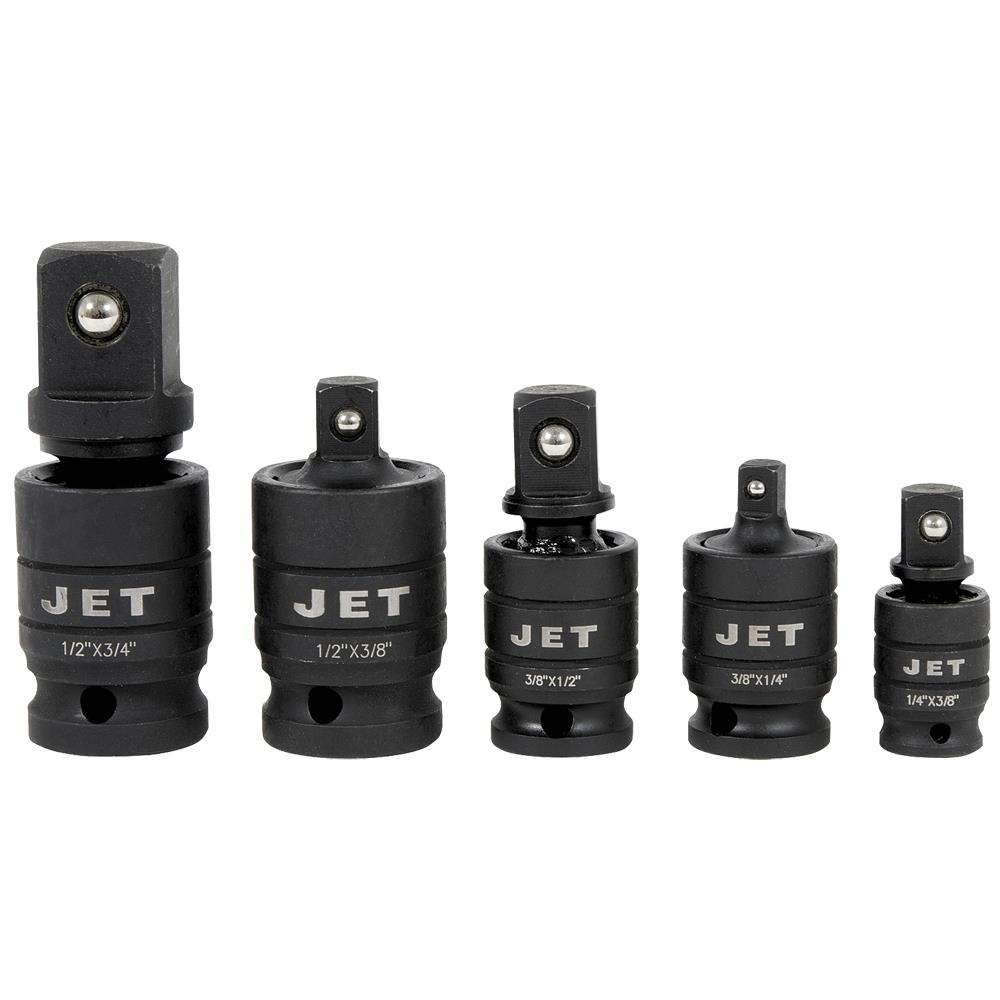 Pin-Free Locking Impact U-Joint Adaptors - 5 pcs | 610902 | Sockets and ...