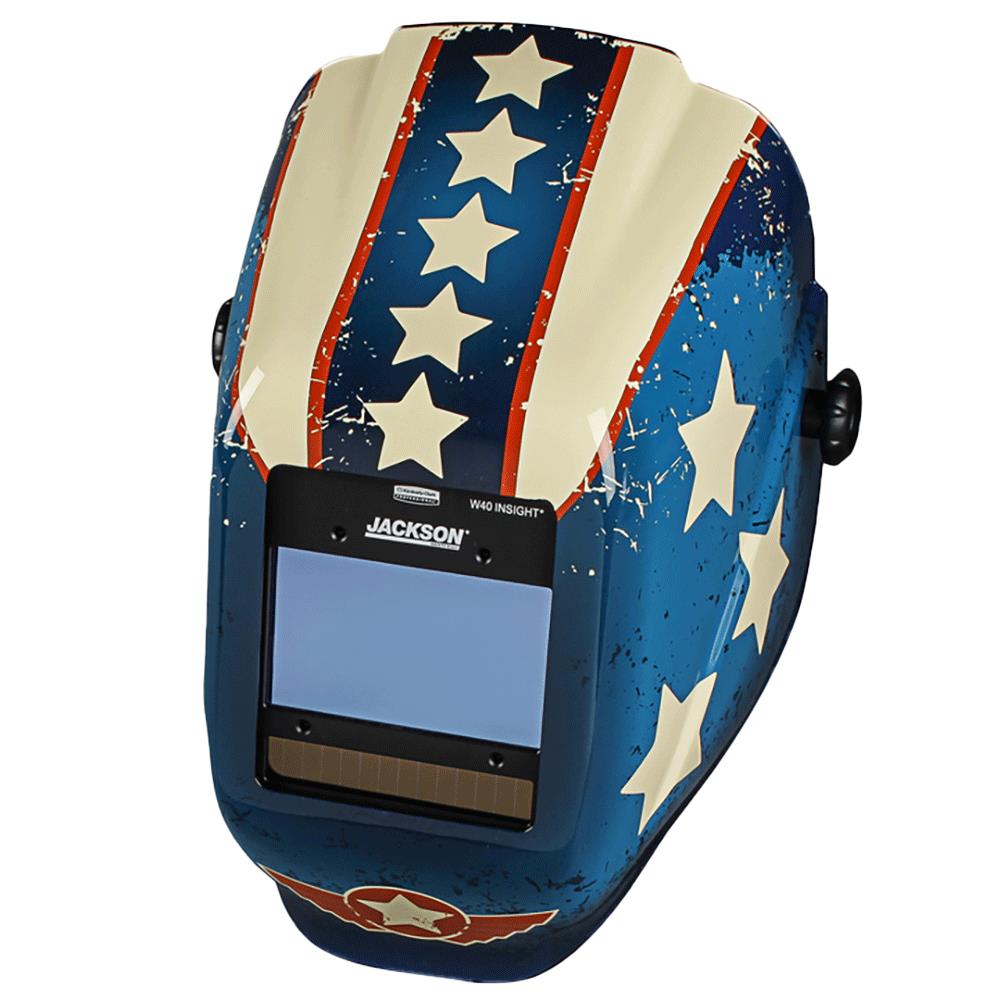 HLX 100 Welding Helmet - Insight Variable ADF - Stars and Scars product photo