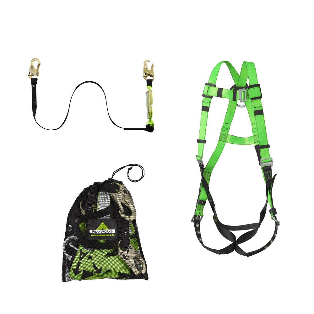 Double Leg Contractor Kit Includes - Safety Harness V8002210 - Lanyard V8104406 - Storage Bag V86001 product photo