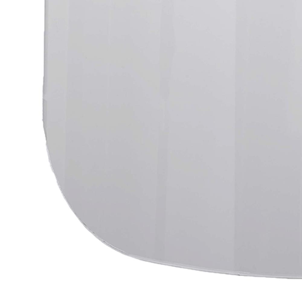 Polycarbonate Face Shield Window - Shape B - Molded - Clear product photo