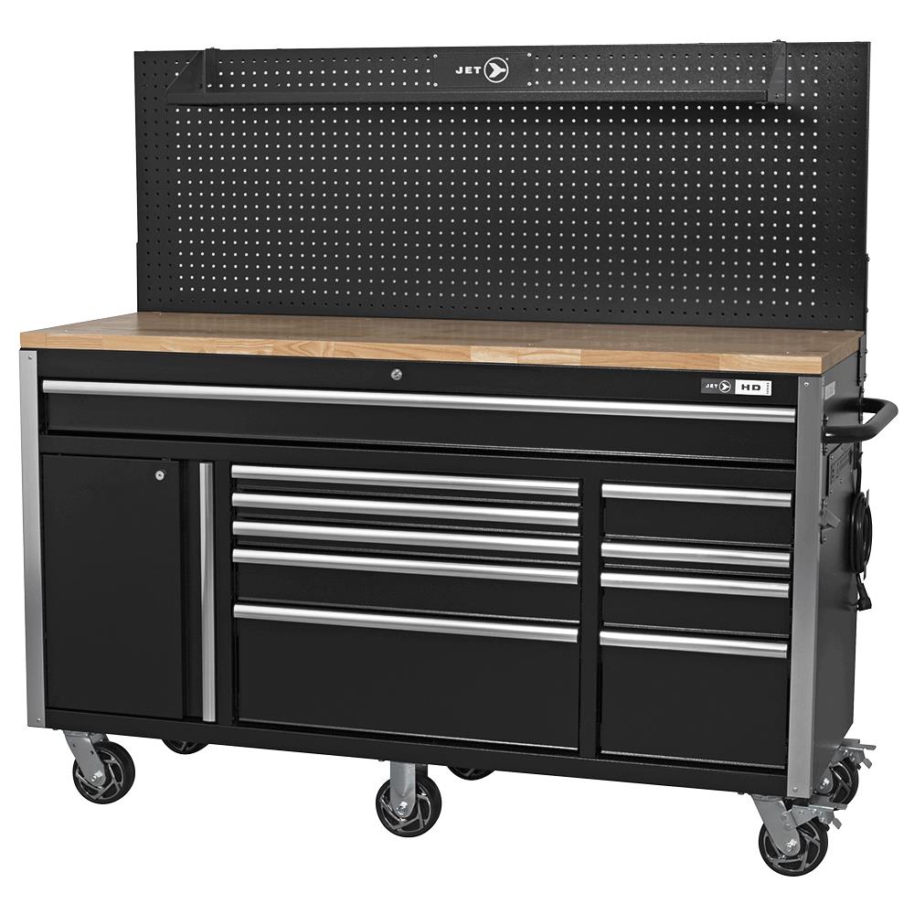HD Series Mobile Work Bench - 10-Drawers - 61