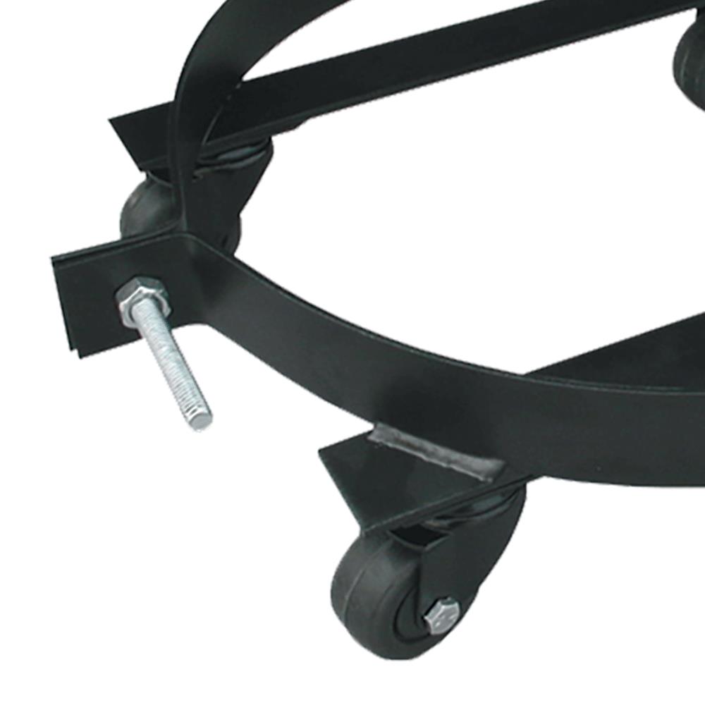 13.2 gal Drum Band Dolly - Steel - 4 Swivel Casters product photo