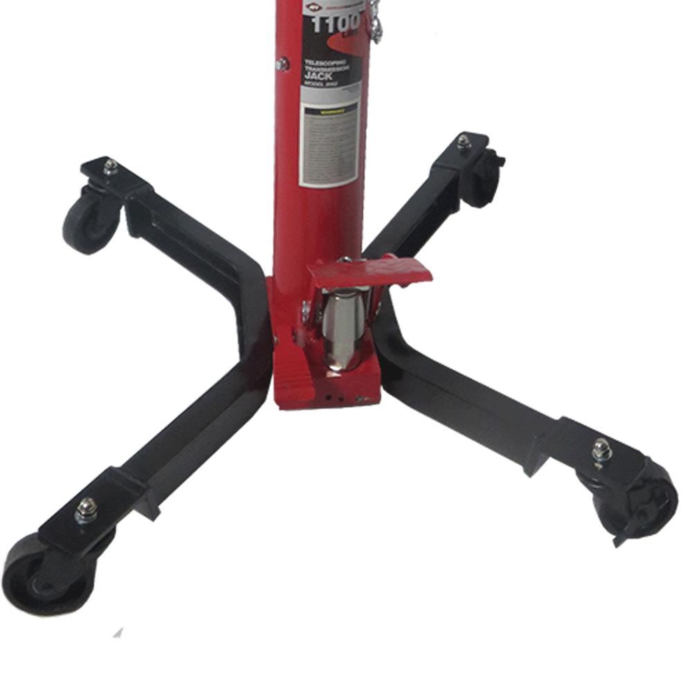 Transmission Jack - Telescoping - Manual Hydraulic - 1,100 lbs Capacity product photo