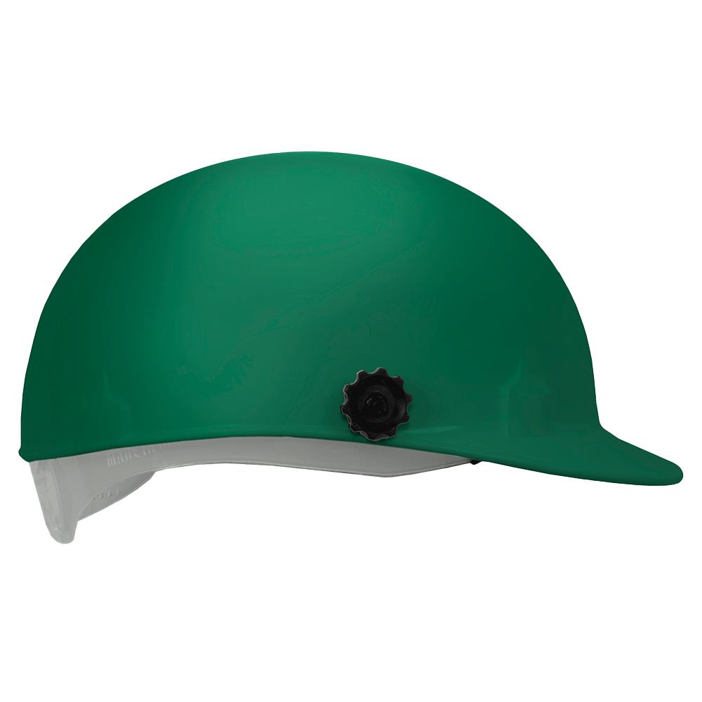 C10 Series Bump Cap with Face Shield Attachment - Green product photo