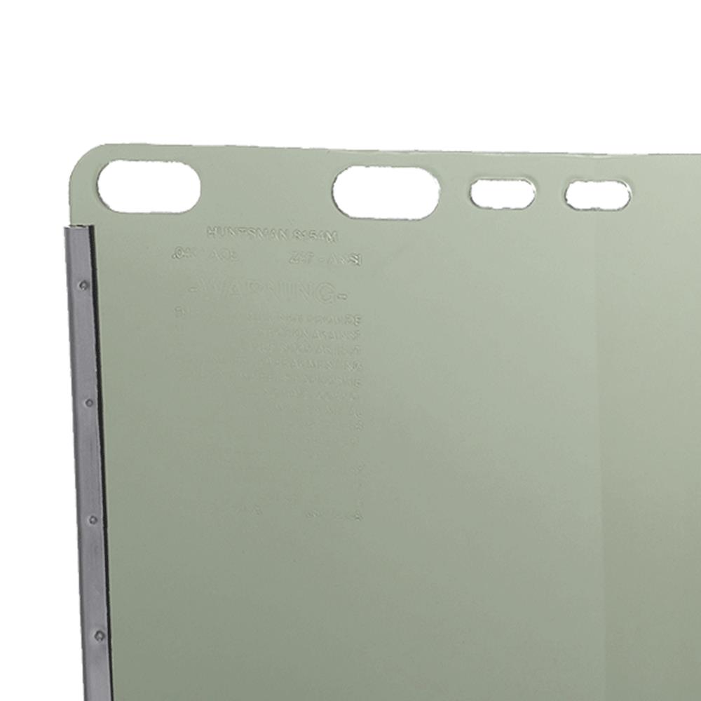 Acetate Face Shield Window – Shape D – Bound – Light Green product photo