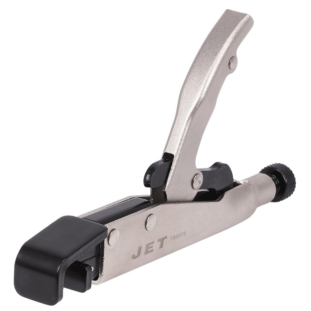 Grip-On 7 Axial Grip L-Shaped Locking Pliers – Epoxy-Coated, One-Handed Release, Narrow Profile For Tight Spots (GR91207)