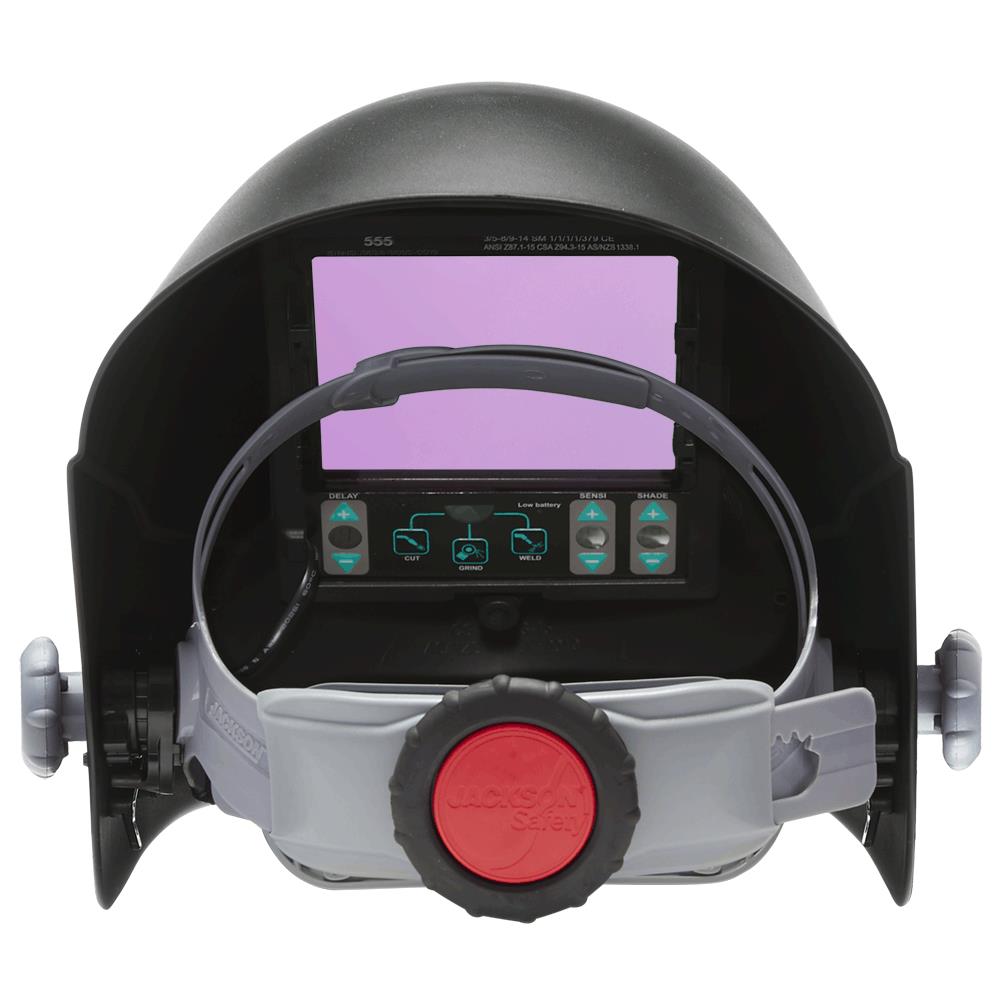 Translight™+ 555 Series Premium Auto Darkening Welding Helmet - Black product photo