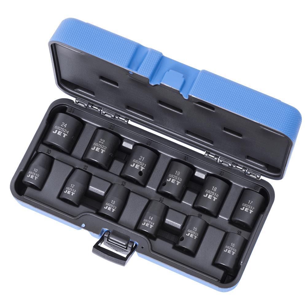 1/2" DR Impact Socket Set – Metric – 6 pt – 12 pc | 610308 | Socket ...