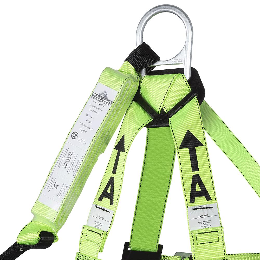 Harness/Lanyard Integral Combo - 110-220 lb Capacity - 6' (1.8 m) product photo