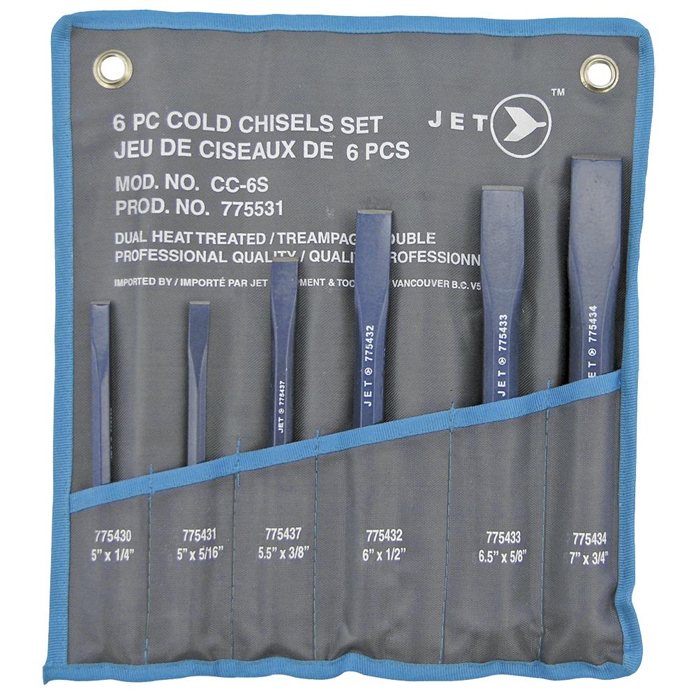 Cold Chisel Set – 6 pc | 775531 | Chisels Punches and Stamps | JET by ...