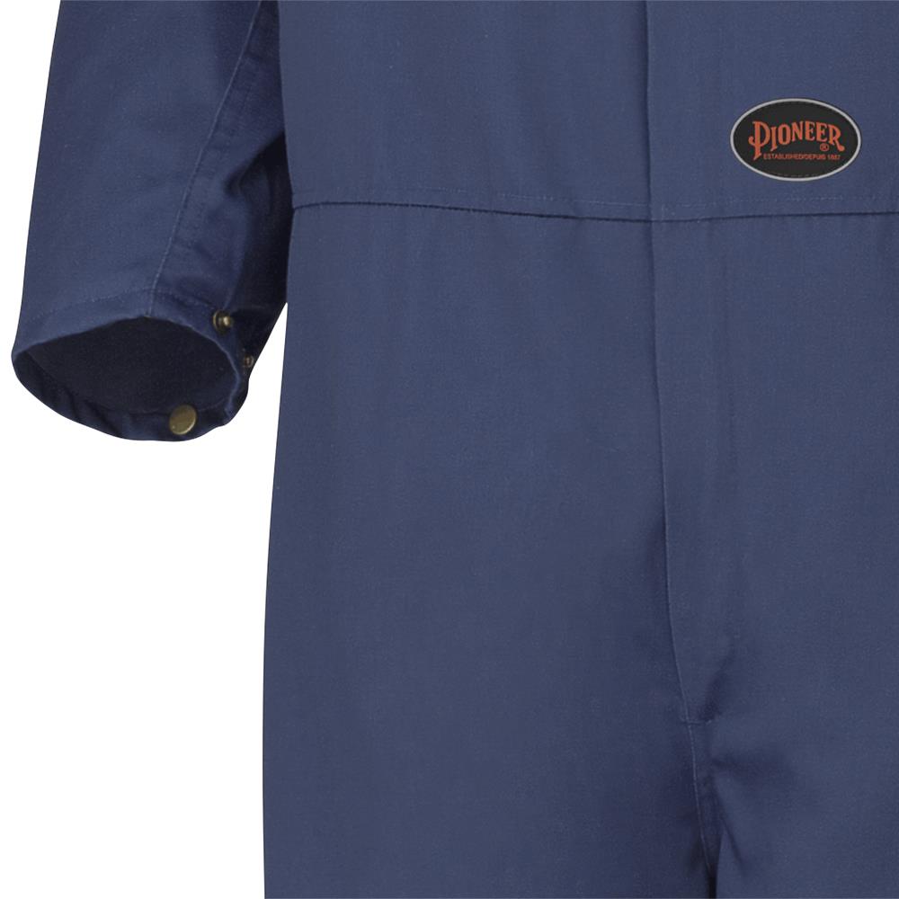 Pino US NAVY カバーオール 46R 48R Poly/Cotton Coveralls - Zipper Closure - Navy - 44 | V2020380-44