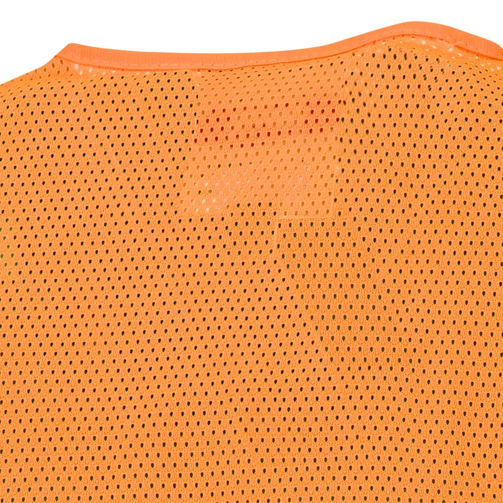 Hi-Vis Poly Mesh Safety Vest - Zipper Closure - Hi-Vis Orange - XL product photo