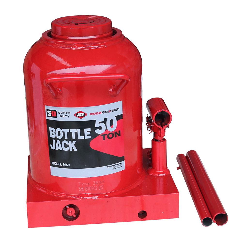 50-Ton Heavy-Duty Manuall Bottle Jack product photo
