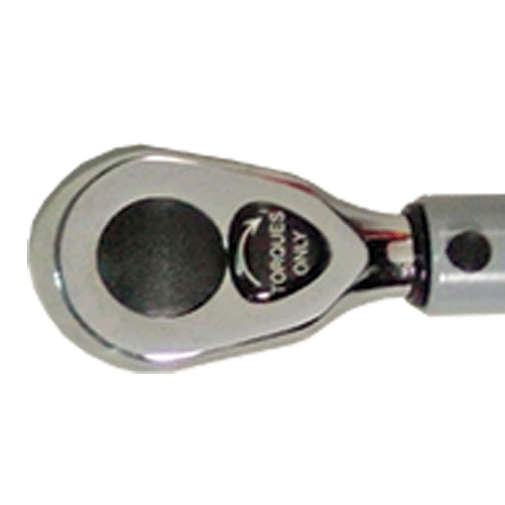 1/2" DR Torque Wrench - Preset - 100 ft-lb (135 Nm) - Gray product photo