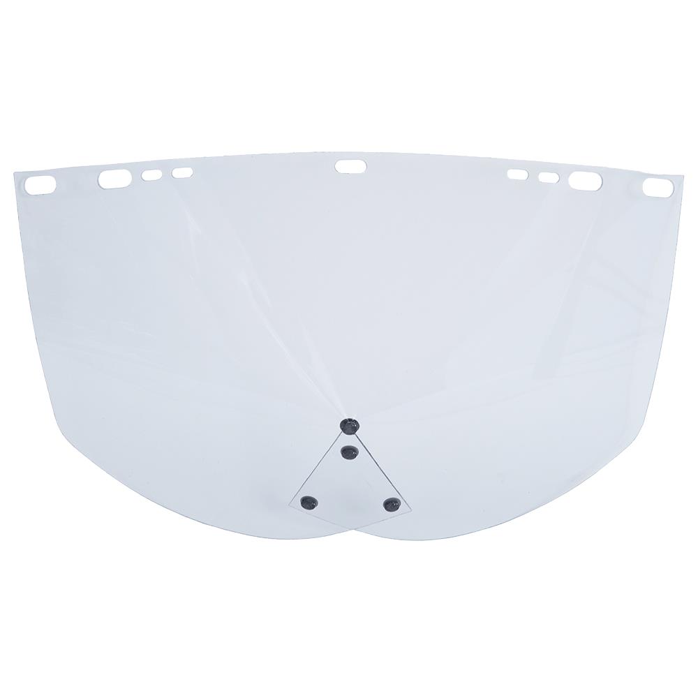 Acetate Face Shield Window - Shape P - Unbound - Clear product photo