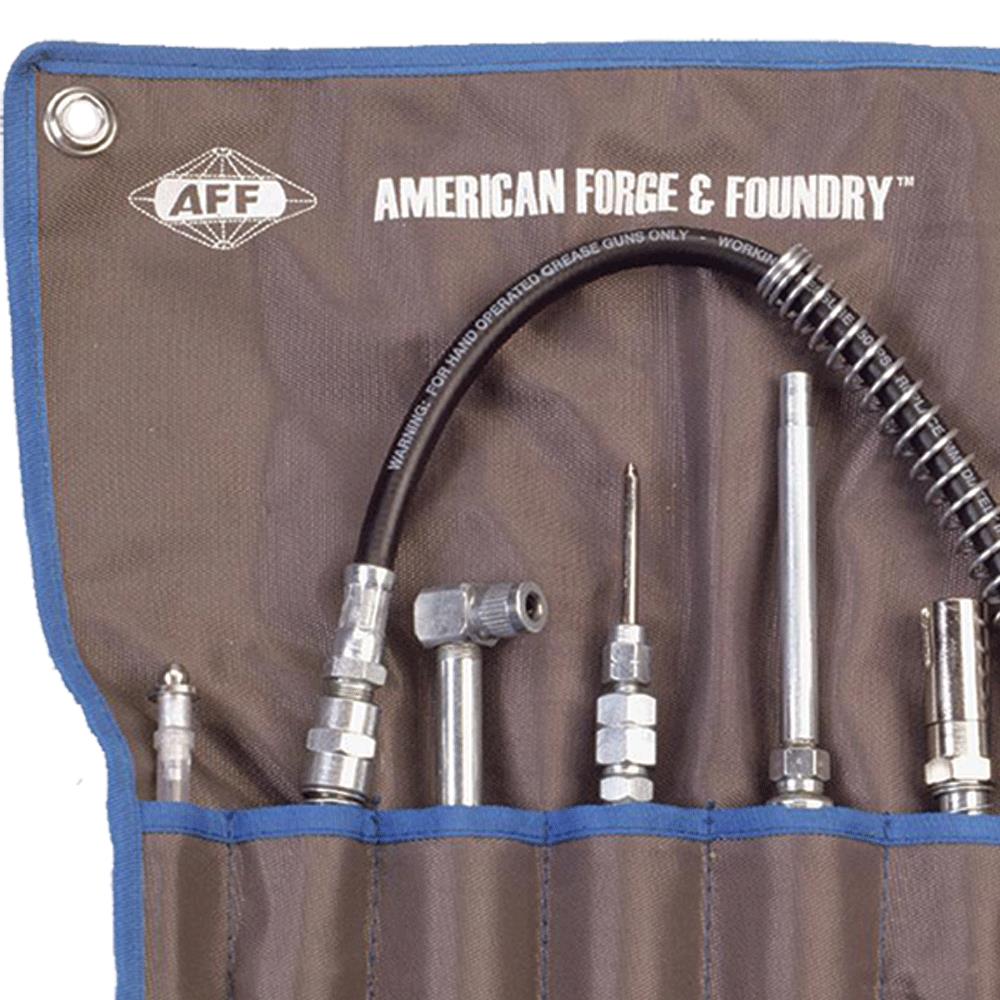 Lubrication Adapter Kit - with Cloth Roll-Up Carrying Case - 7 pc product photo