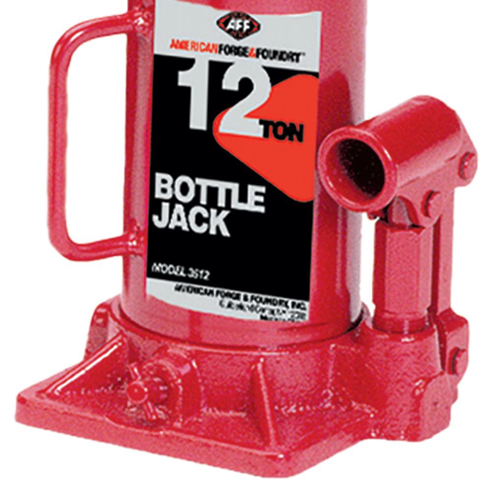12-Ton Heavy-Duty Manual Hydraulic Bottle Jack product photo