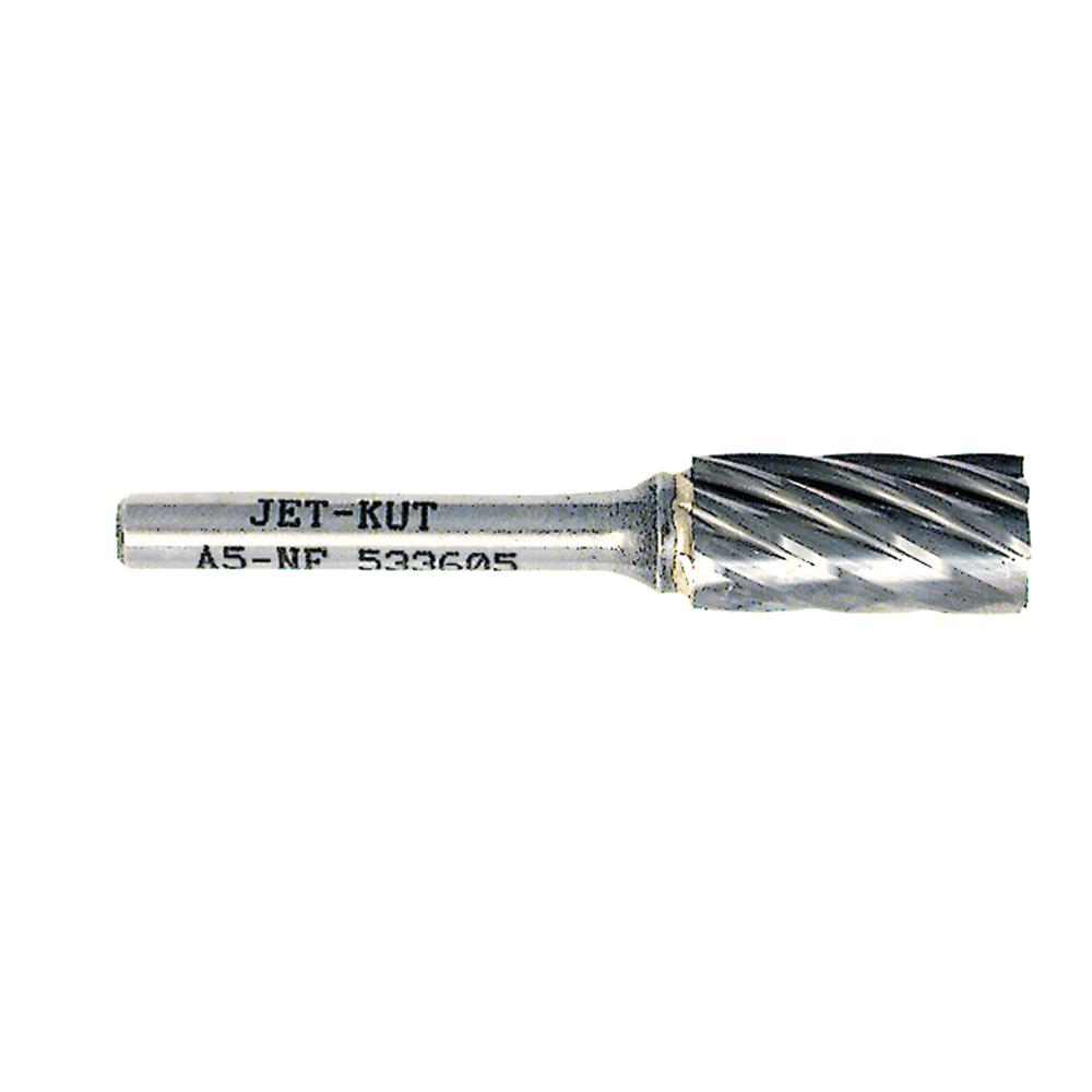 Fraise en carbure &agrave; simple taille JET-KUT&reg; pour m&eacute;taux non ferreux &ndash; Cylindre photo du produit