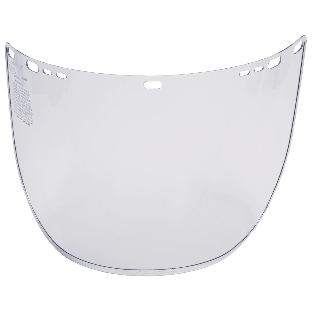 Acetate Face Shield Window - Shape E - Bound - Clear product photo