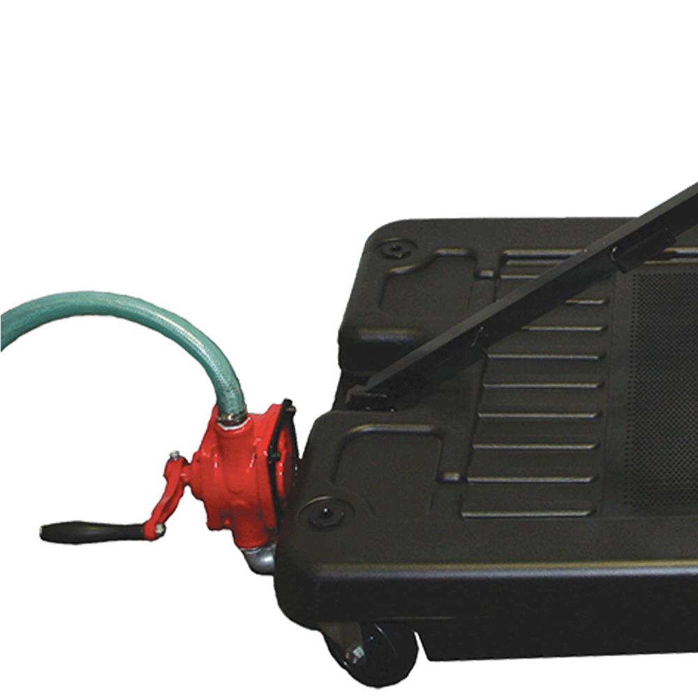 18 gal Low-Profile Waste Oil Drain - Rotary Evacuation Pump product photo