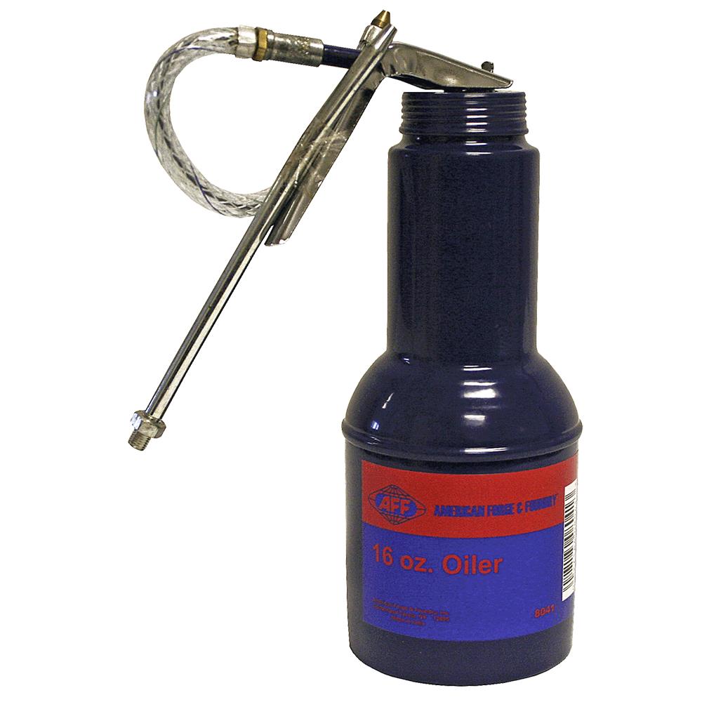 Lubrication Oil Can - Long Neck - 6 oz Capacity - Pistol Grip Style product photo
