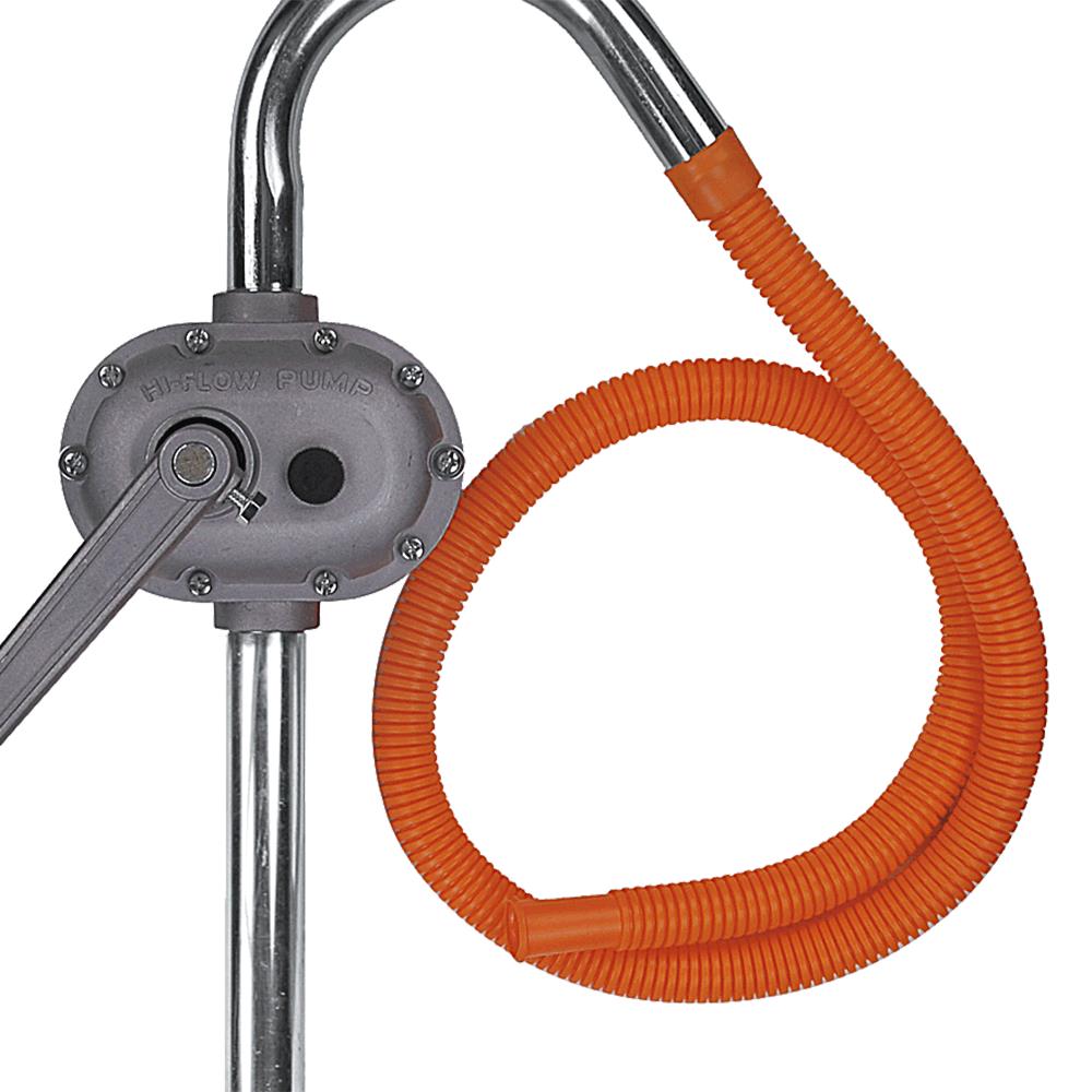 High Volume Aluminum Rotary Pump - with Zinc Plated Handle & Discharge Spout product photo