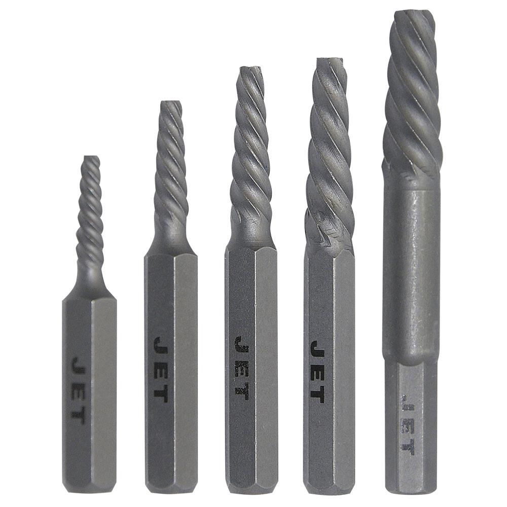 No–Drill Impact Driver Screw Extractor Set – 5 pc | 720751 ...
