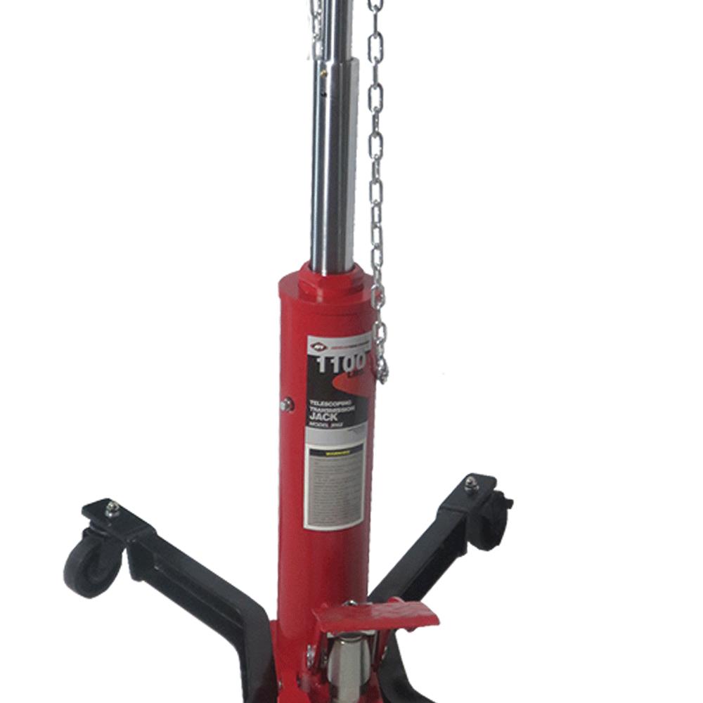 Transmission Jack - Telescoping - Manual Hydraulic - 1,100 lbs Capacity product photo